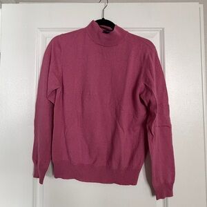 Charter Club Women’s Turtleneck Sweater in Pink
